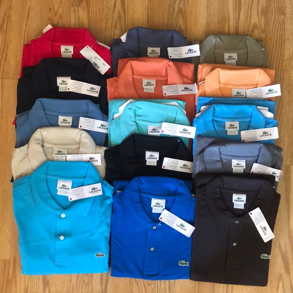 Arrived .... Lacoste Men’s Polo Shirts XXL.